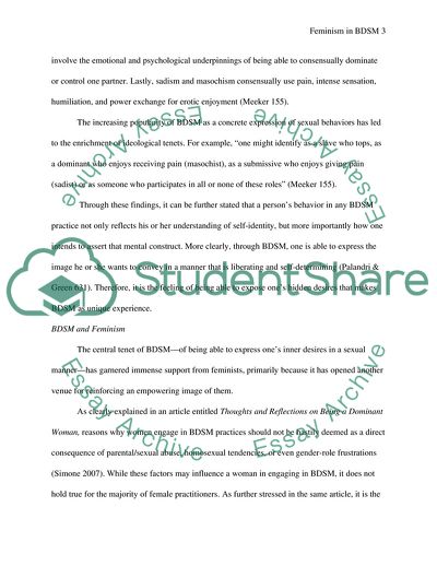 BDSM in the Fashion Industry