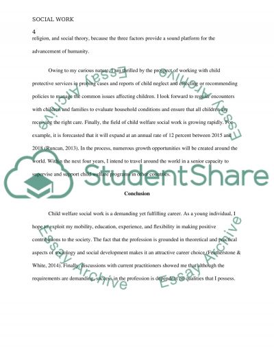 Social service essay in english