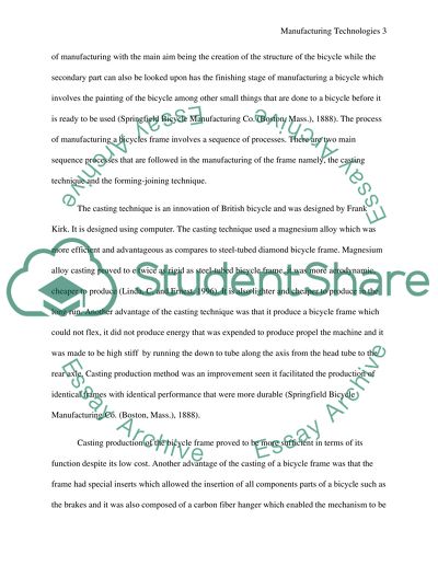 Manufacturing Technologies