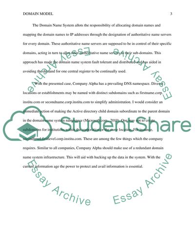 Creating a Domain Model