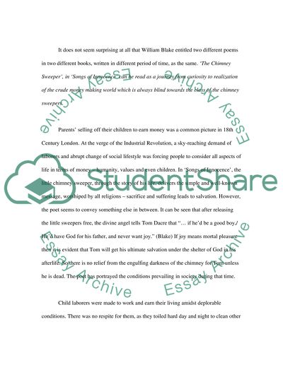 Chimney boy essay image