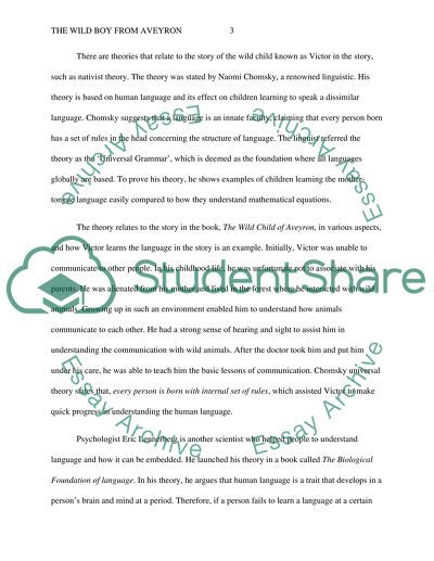 The Wild Boy from Aveyron