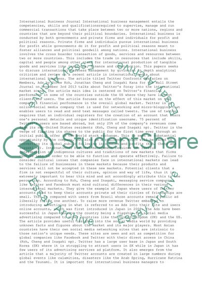 International Business Journal