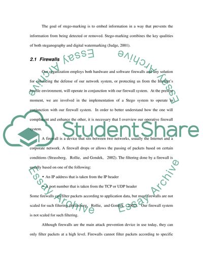 Firewalls and Proxy Servers