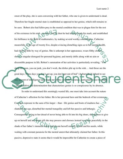 David Auburns Proof: A Literary Analysis