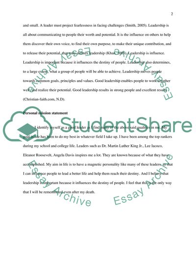 Leadership - stratigic communication