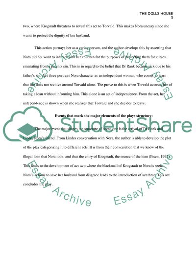 The Dolls House by Henrik Ibsen