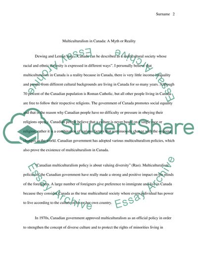 Multiculturalism in Canada