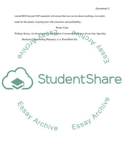 Compounding Pharmacy