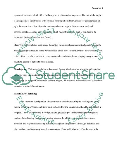 Structural Design Process