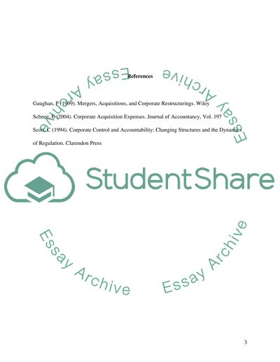 Corporation acquisitions