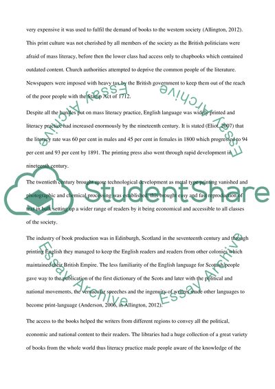 Practices of English Speakers