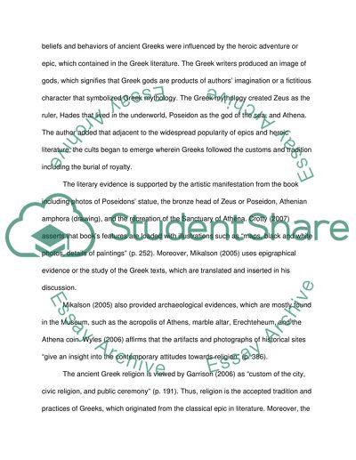 Ancient Greek Religion by Jon D. Mikalson