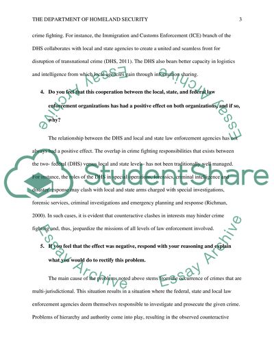 One Federal Law Enforcement Organization