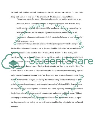 Scientists Roles and Responsibilities