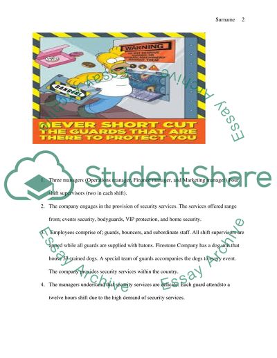 Workplace Safety in an Organization