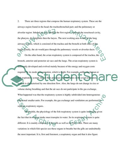 The Oxygen and Carbon Dioxide Transport