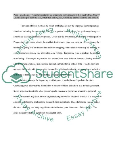 Communication and Conflict