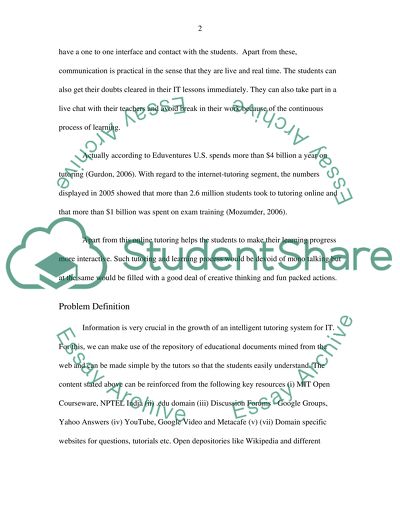 The Theory of Online Tutoring