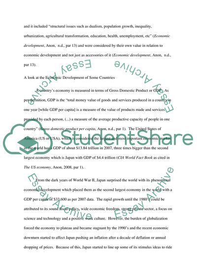 Social Dimensions of the Economic Growth