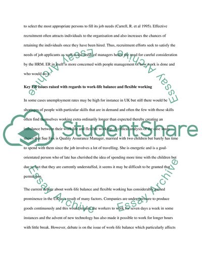 Human Resources Management and Employee Resourcing