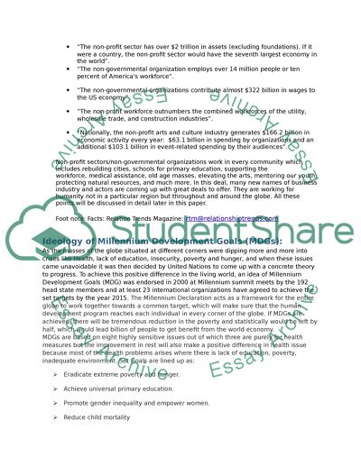 New Actors In International And Global Health Focus On NGOs