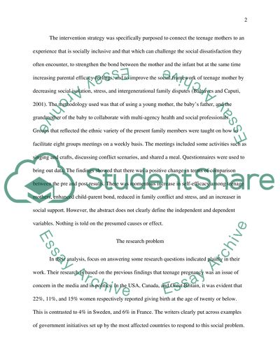 Essays On A Good Man Is Hard To Find An Evaluation Of A Group Intervention For Teenage Mothers And Their Families Physical Therapy Application Essay Examples also Fahrenheit 451 Technology Essay An Evaluation Of A Group Intervention For Teenage Mothers And Their Essay For Internet