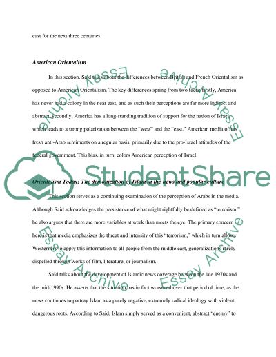 Imperialism as the Foundation of Orientalism