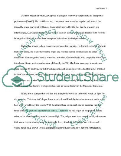 A Story about Ludwig van Beethoven