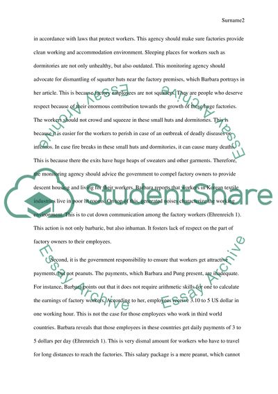 A Stake in Advocating for Proper Working Condition for Women