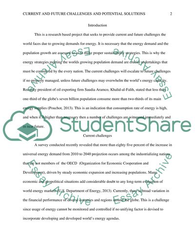 The Future Impact of Population Growth on Energy