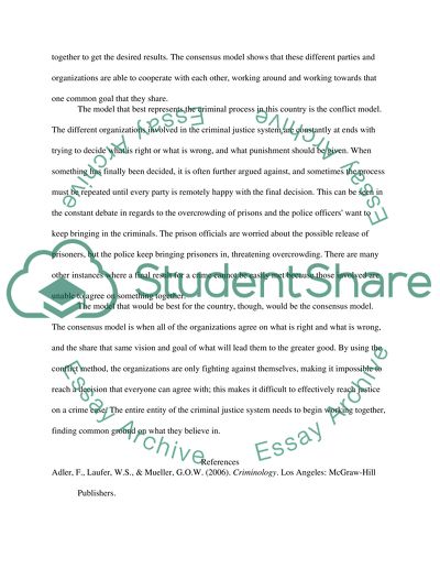 Models of the criminal law