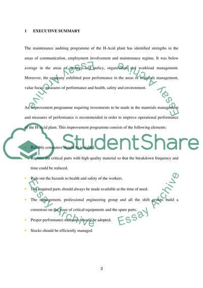 Auditing Maintenance Systems