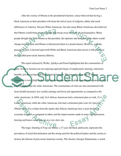 Why We Are Not Yet Living in a Post-racial America