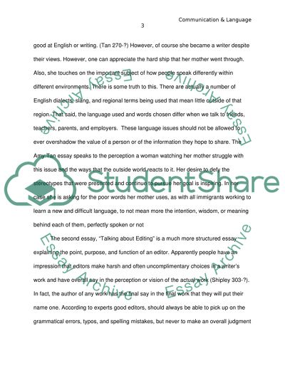 Communication and Language - Mother Tongue