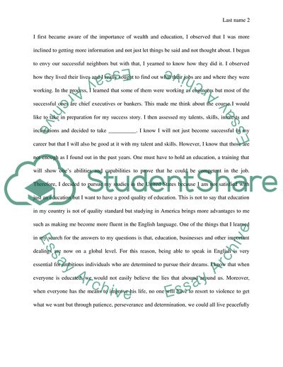 Pursuing Success and Peace