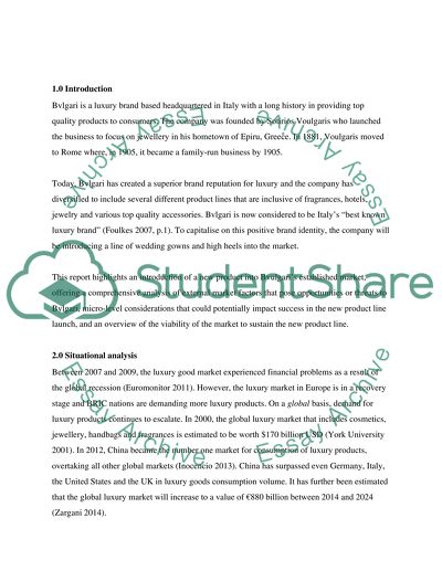 Strategic Management and Marketing for the Luxury Brand Bvlgari