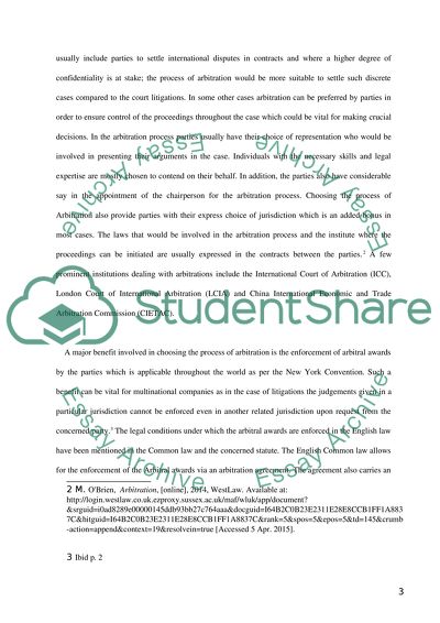 Contrasting the English and French Court Decisions in Dallah v Pakistan