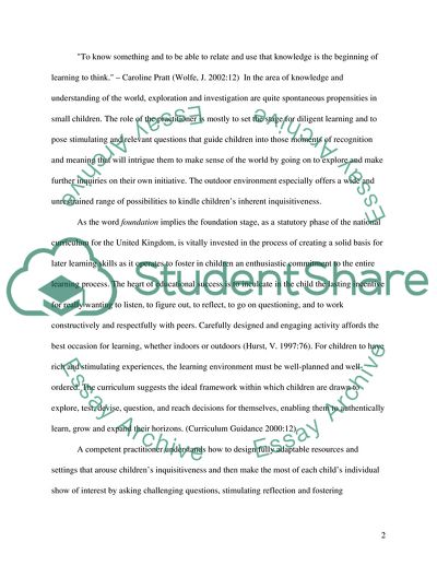 How Can Play Promote the Learning of Science