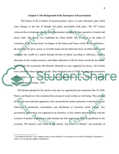 Impact of Keynesian Economics on British and American Politics
