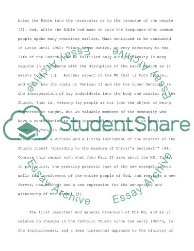 John Paul II and New Evangelization