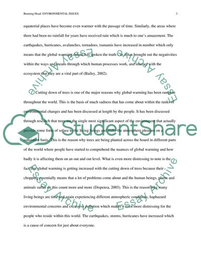 Is Global Warming due to Human Actions