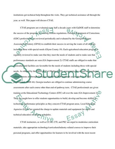 Career and technical education dissertation