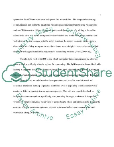 Integrated marketing communication