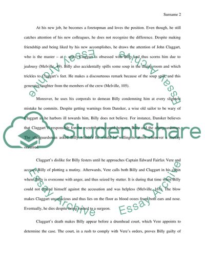 Billy Budd, a Sailor by Herman Melville