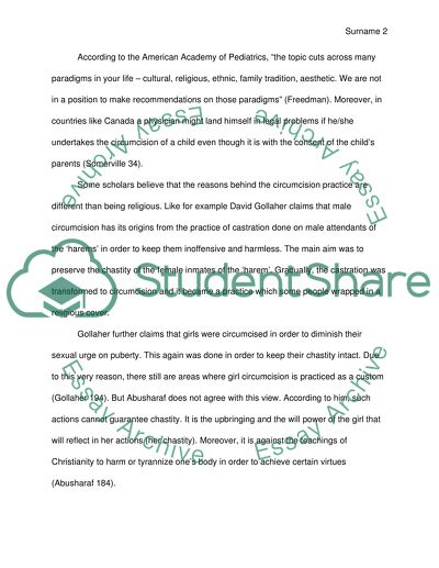 Routine Infant Circumcision