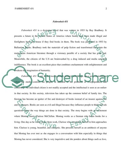 Fahrenheit 451 Novel