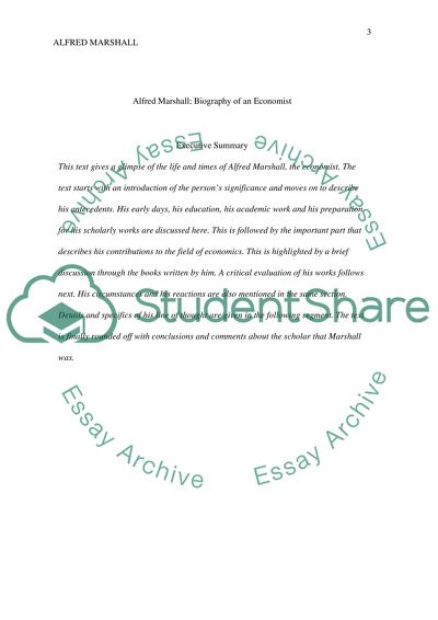 Alfred Marshall as the Foremost Economist in England