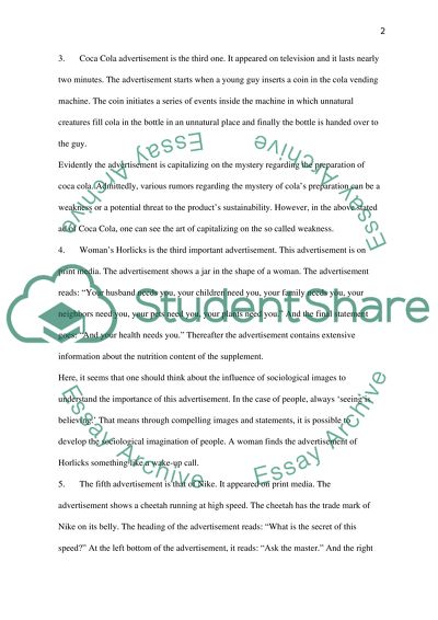 Analyze the content of TEN advertisements