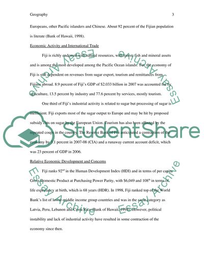 Daunting Challenges in Fiji